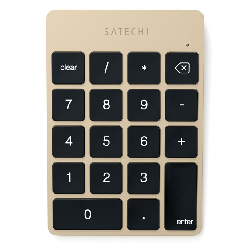 Satechi Slim Wireless Keypad Gold