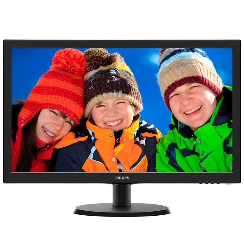 Philips 273V5LHSB 27 Zoll LED-Monitor schwarz