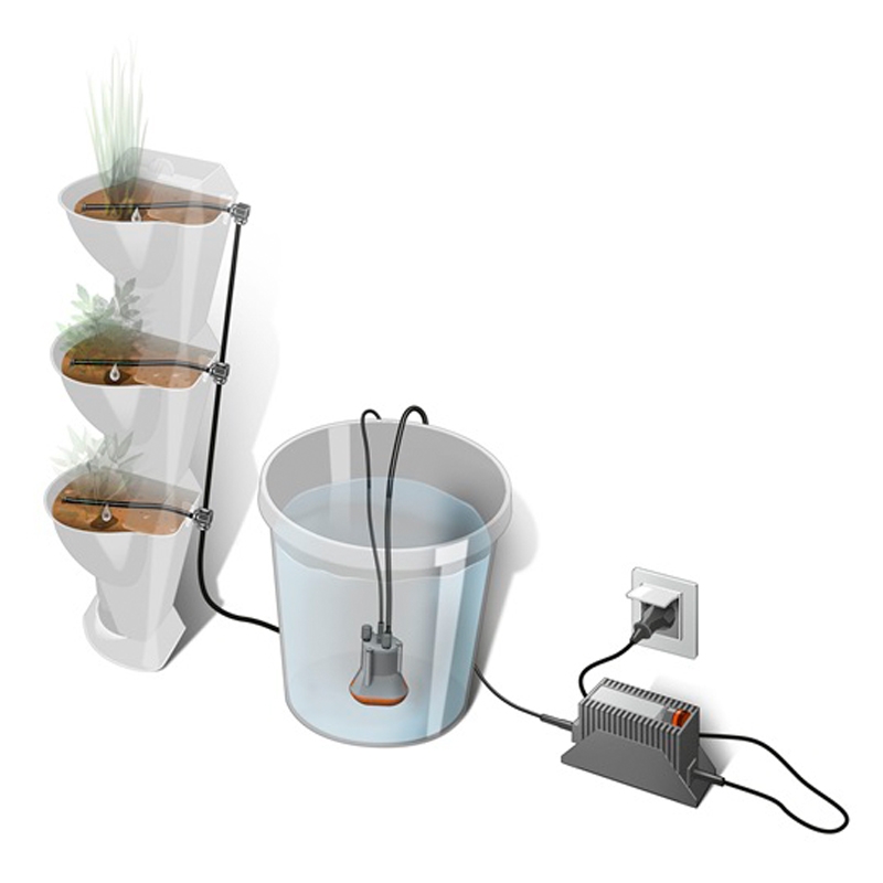 GARDENA 13158-20 NatureUp! Erweiterungsset Bewässerung Wasserbehälter