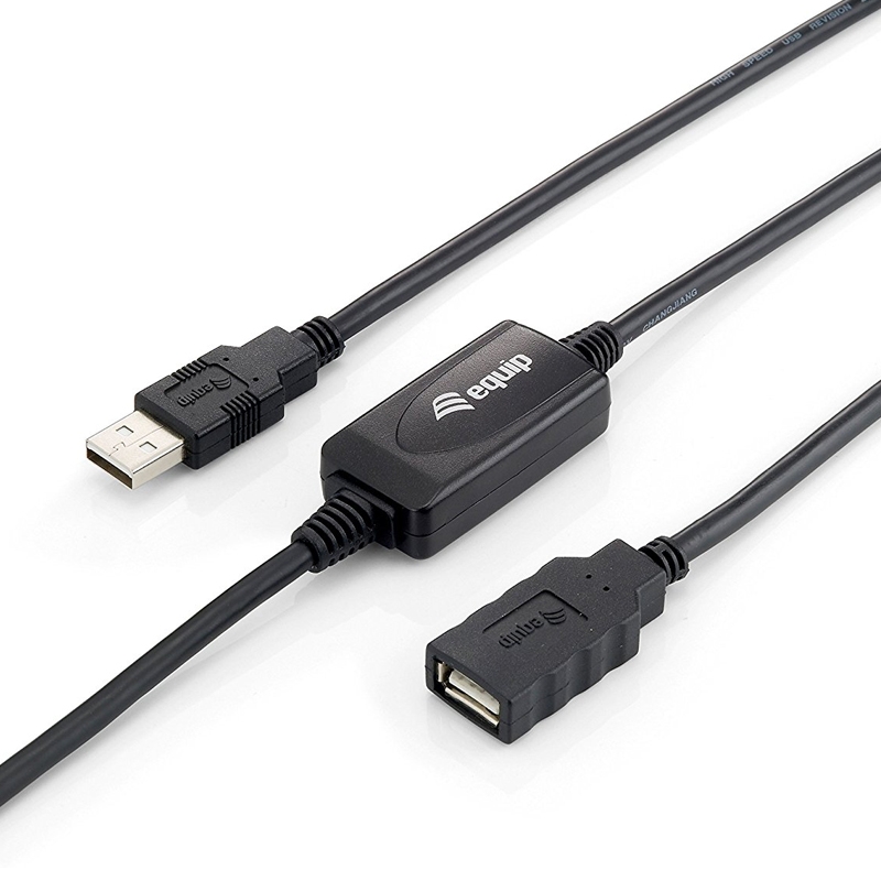 EQUIP USB 2.0 Aktive Verlängerung 10m