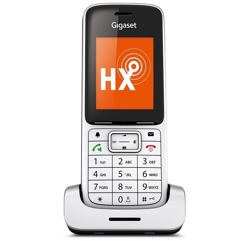 Gigaset SL450HX platin/schwarz Schnurlostelefon