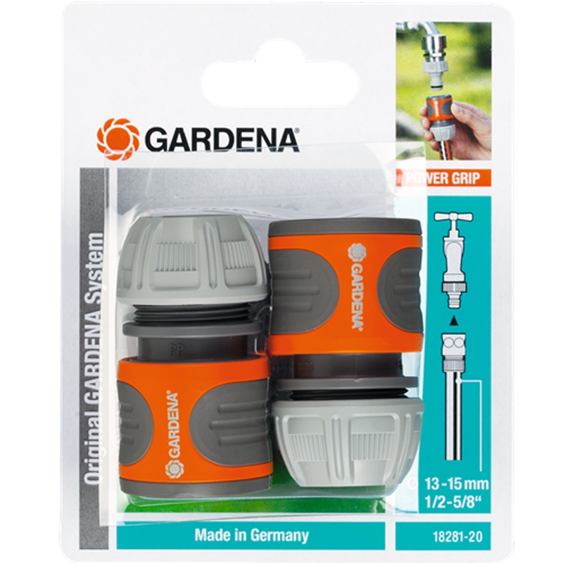 GARDENA 18281-20 Schlauchverbinder-Satz 13-15 mm