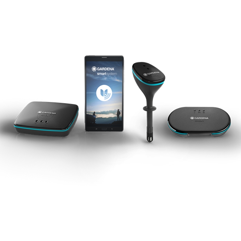 GARDENA 19109-20 smart Irrigation Control Sensor Set mit Sensor und Gateway