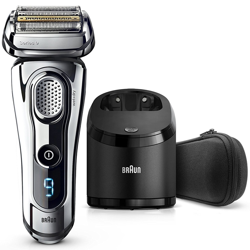 Braun Series 9 9295cc Wet & Dry Rasierer inkl. Reinigungsstation und Reiseetui