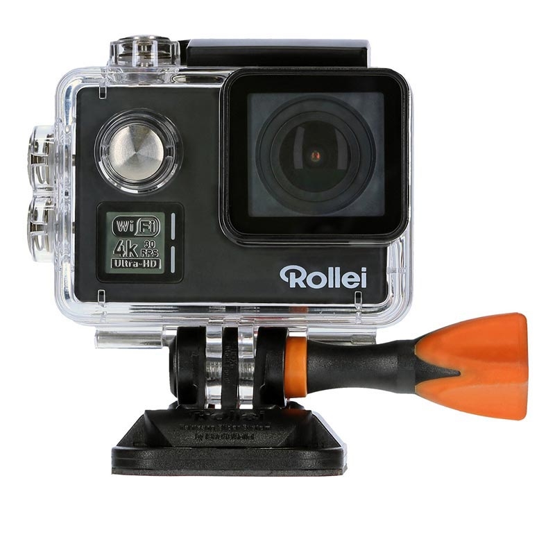Rollei Actioncam 530 WiFi Action Cam mit 4k Video Auflösung schwarz (2.Wahl)