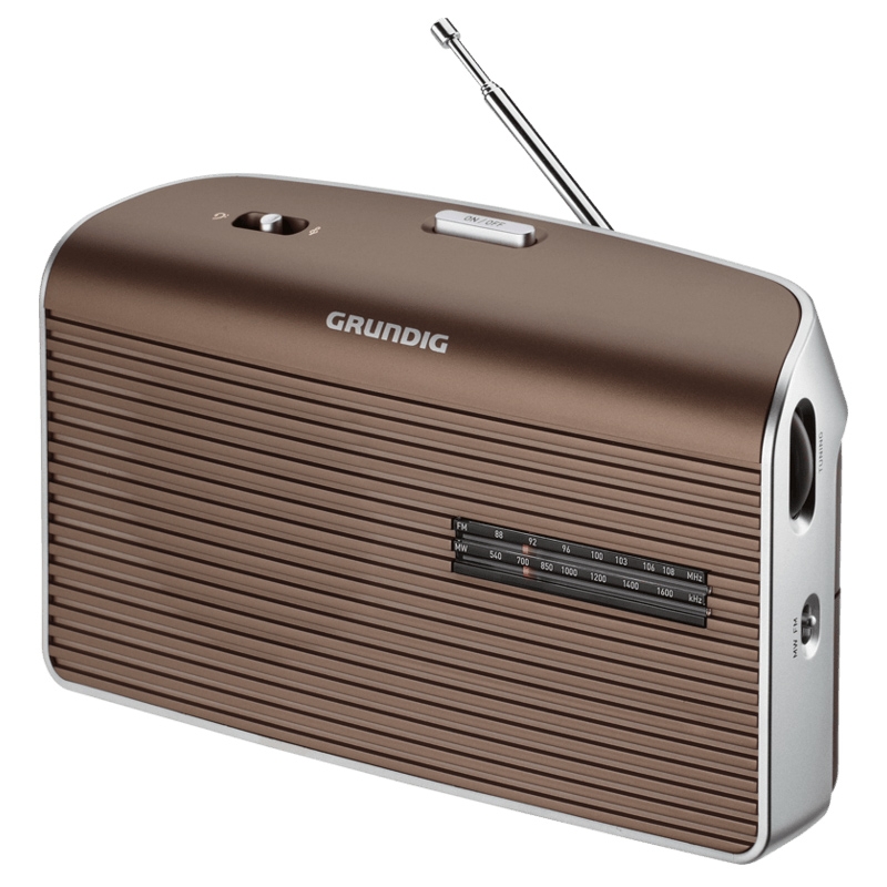 Grundig Music 60 Radio brown/silver