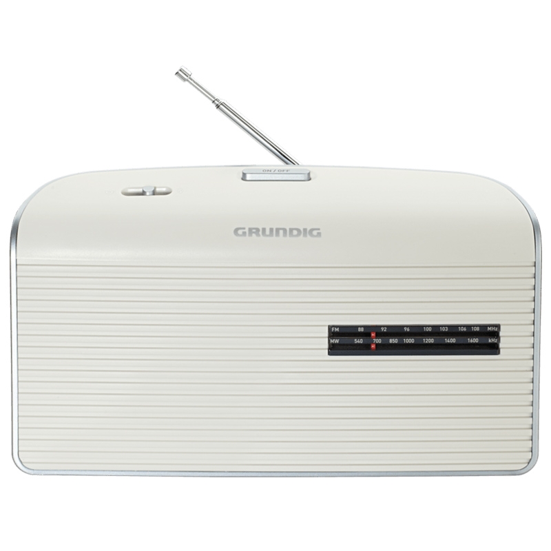 Grundig Music 60 Radio white/silver