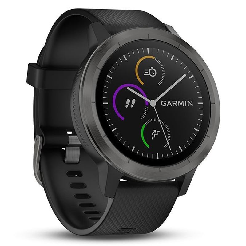 Garmin vívoactive 3 GPS-Fitness-Smartwatch Gunmetal