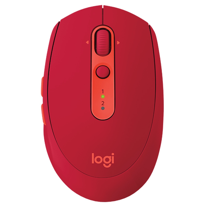 Logitech M590 Wireless Mouse rubinrot