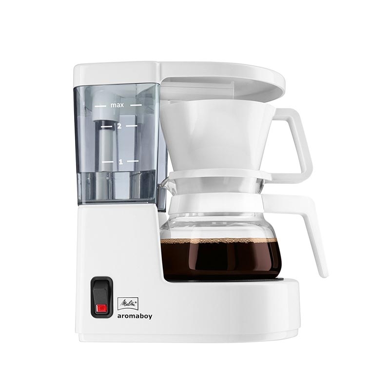 Melitta Aromaboy Filterkaffeemaschine weiß