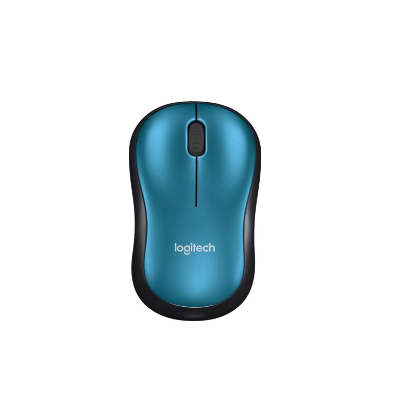 Logitech M185 Wireless Maus blau