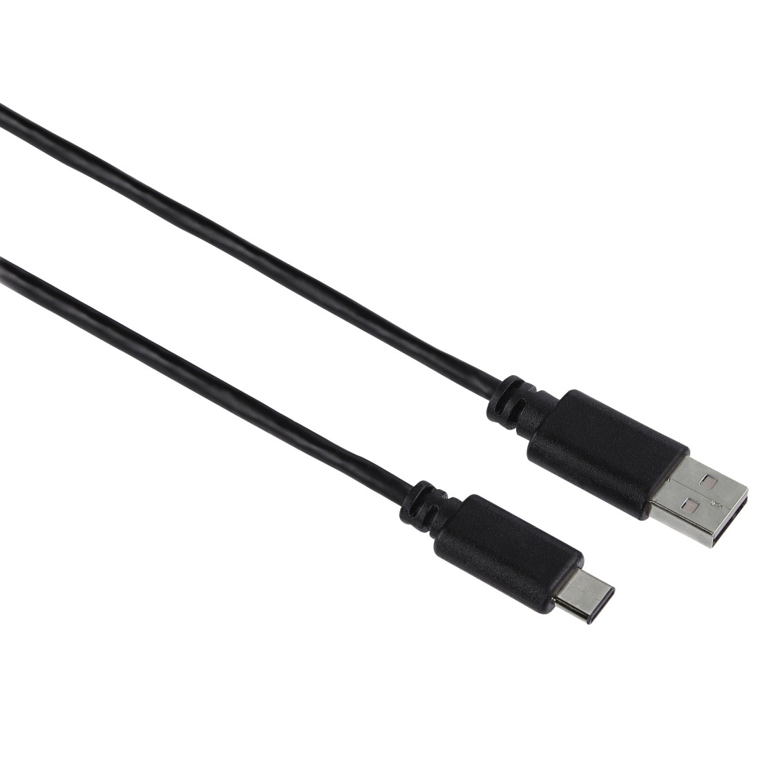 Hama USB-C-Kabel, USB 2.0, USB-C-Stecker – USB-A-Stecker, 480 Mbit/s, 1,00 m