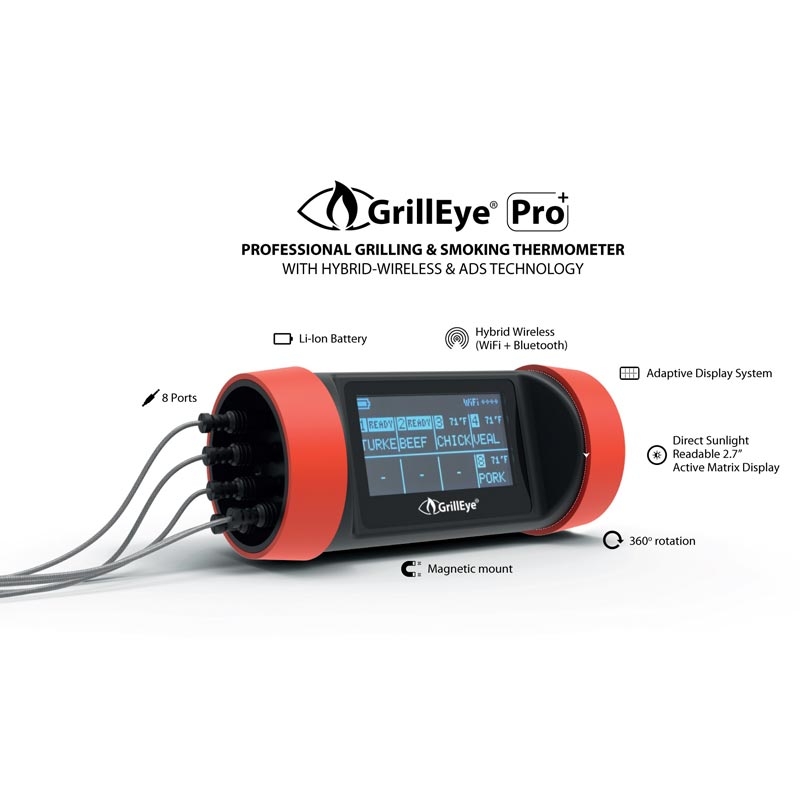 GrillEye Pro Plus professionelles Grill- und Smoker-Thermometer 2. Wahl Qualitätsprodukt