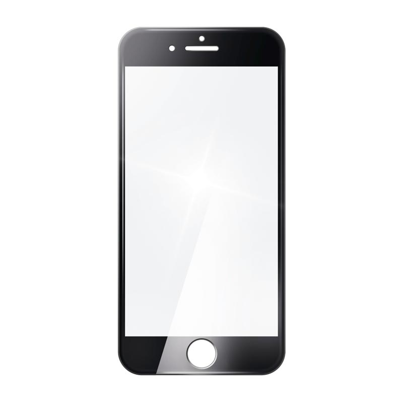 Hama 3D-Full-Screen-Schutzglas für Apple iPhone 7 Plus/8 Plus, Schwarz