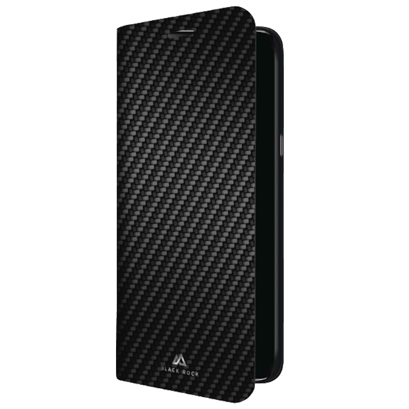 Black Rock Booklet "Flex Carbon" für Samsung Galaxy S10, Schwarz