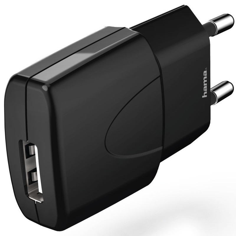 Hama Ladegerät "Picco", 1 A, Schwarz