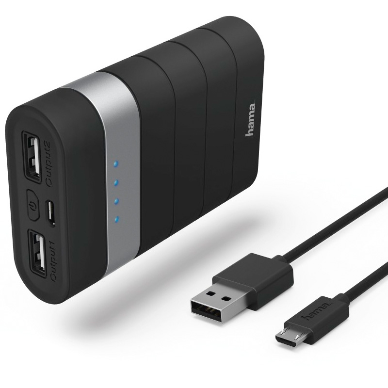 Hama Power Pack "Joy", 7800 mAh, Schwarz