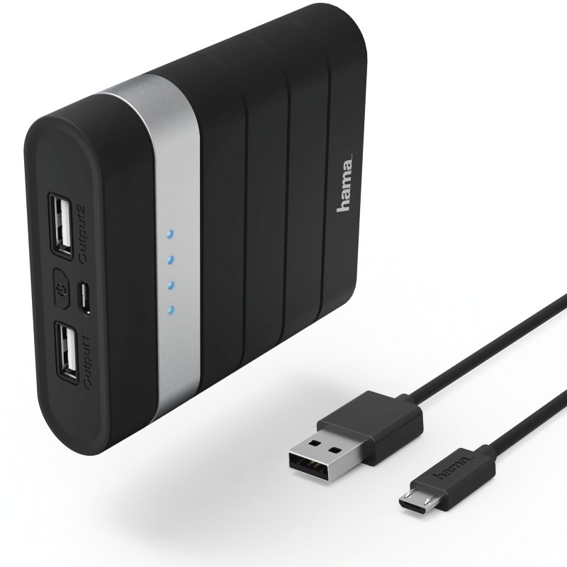 Hama Power Pack "Joy", 10400 mAh, Schwarz