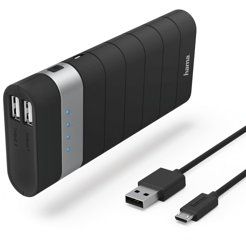 Hama Power Pack "Joy", 13000 mAh, Schwarz