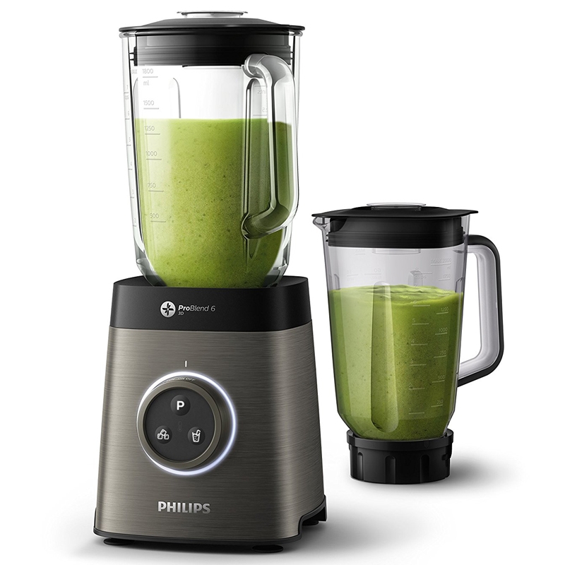 Philips HR3657/90 Premium Smoothie-Maker mit Behälter