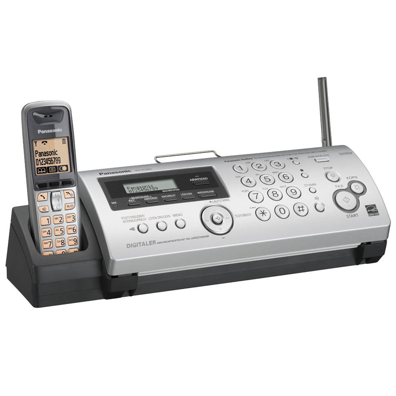 Panasonic KX-FC265G-S Faxgerät mit DECT-Mobilteil Ausstellungsgerät