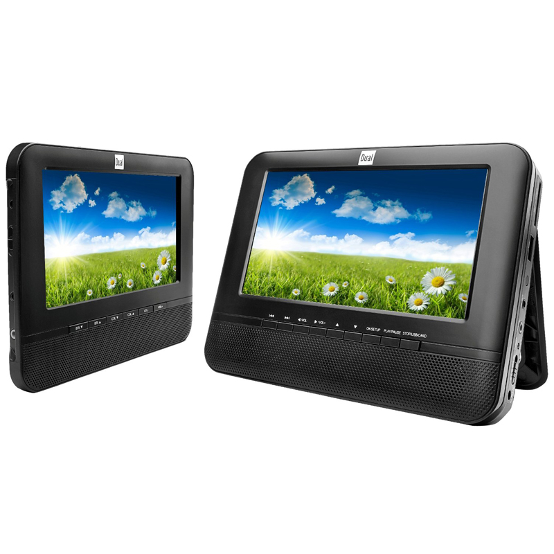 Dual DVD-P702 portable DVD-Player schwarz