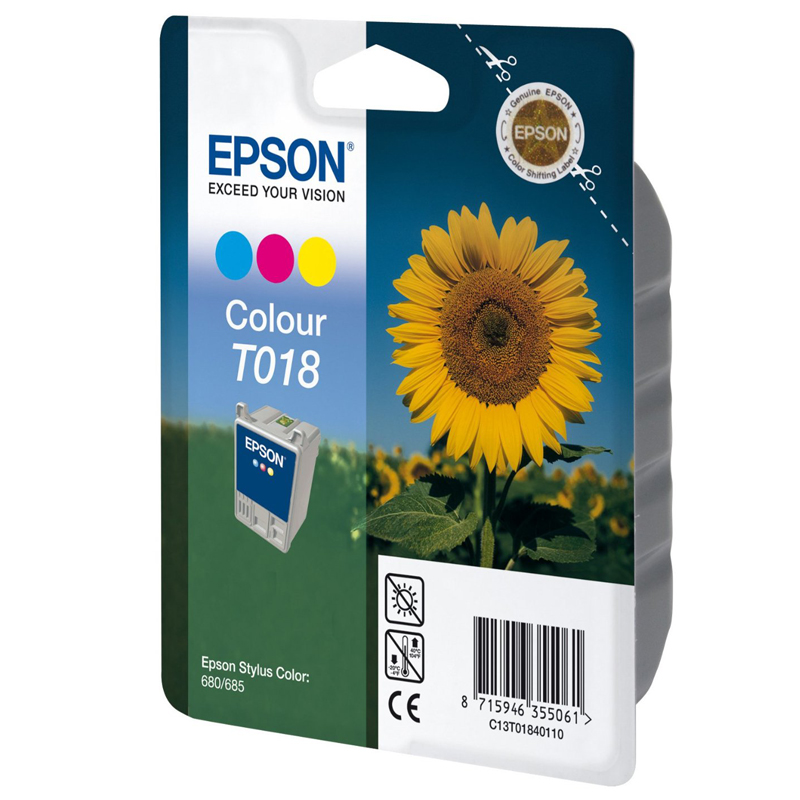Epson T0184 farbig Tintenpatrone