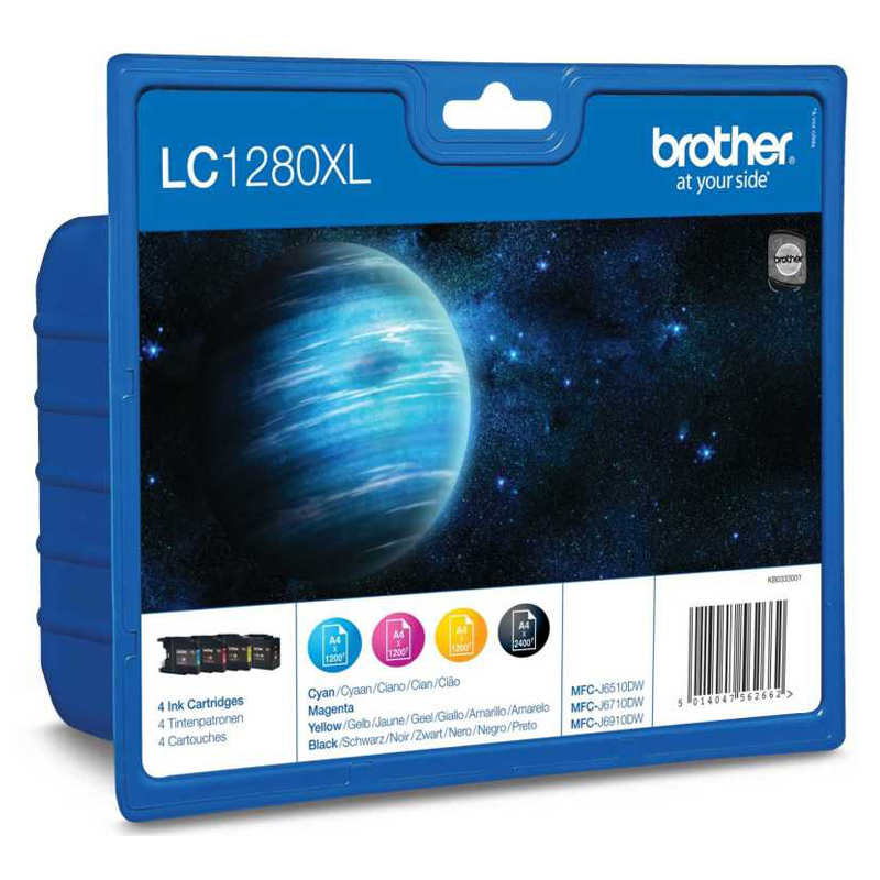 Brohter LC1280XLVALBPDR Valuepack