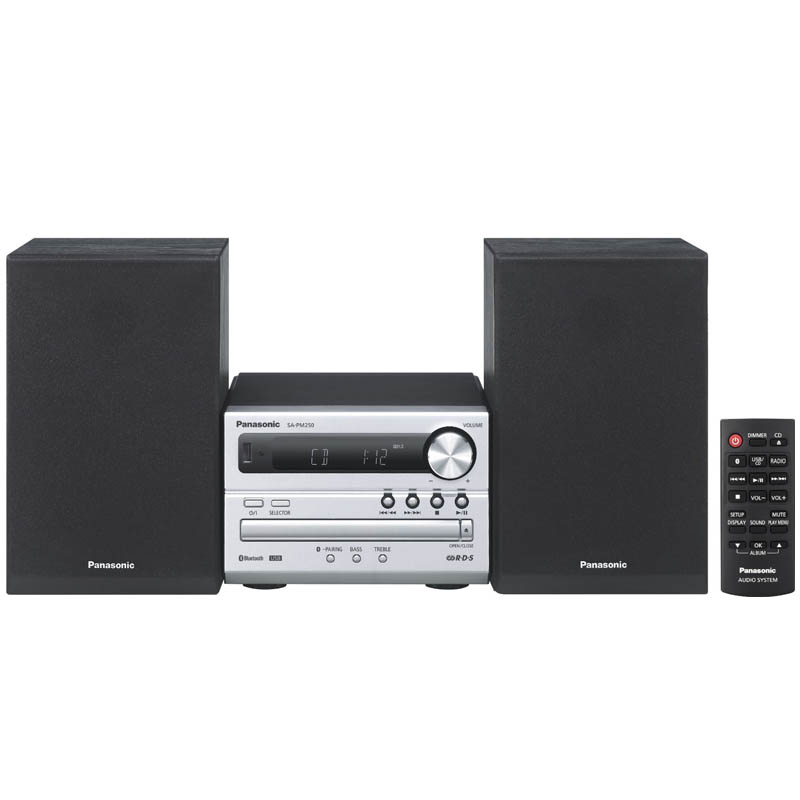 Panasonic SC-PM250EG-S Silber Stereoanlage