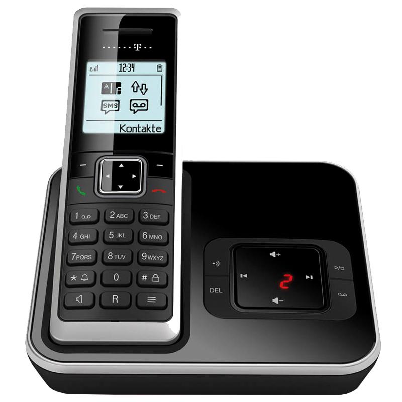 Telekom Sinus A 206 anthrazit Schnurlostelefon