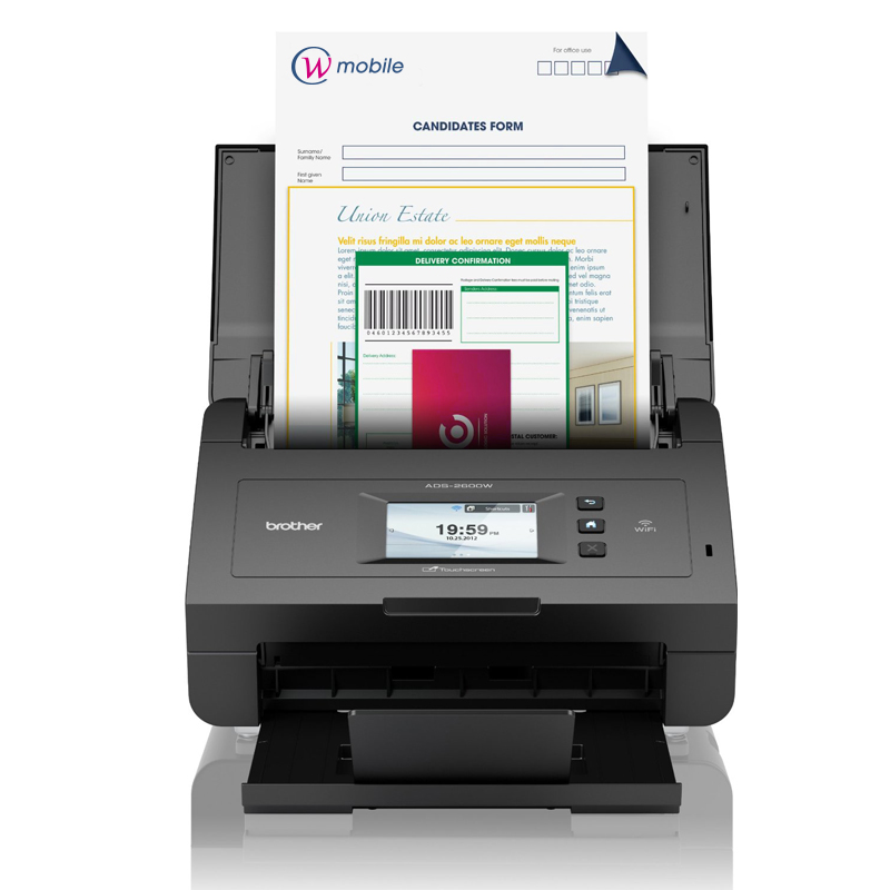 Brother ADS-2600W Duplex Dokumentenscanner