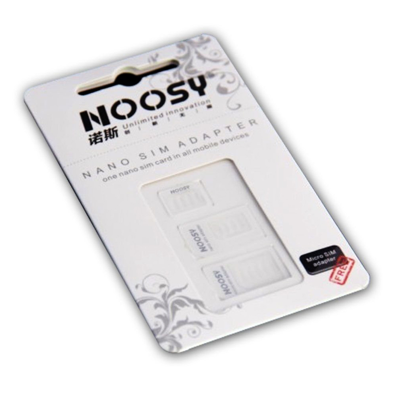 Noosy SIM-Adapter Mix-Kit 3 Stück