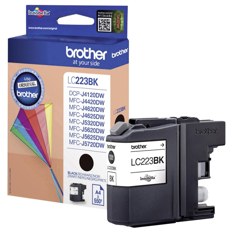 Brother LC223BK Tintenpatrone schwarz