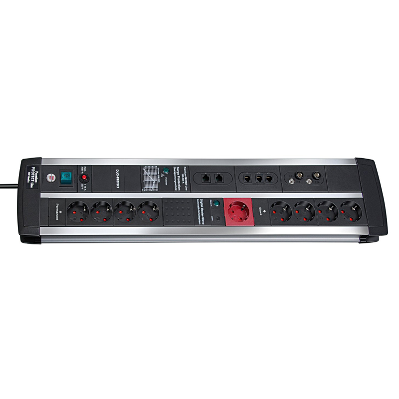 Brennstuhl Premium-Protect-Line Automatik-Steckdosenleiste