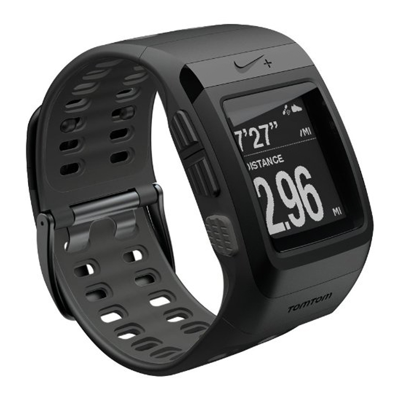 TOMTOM NIKE + SportWatch GPS anthrazit-schwarz mit Schuhsensor