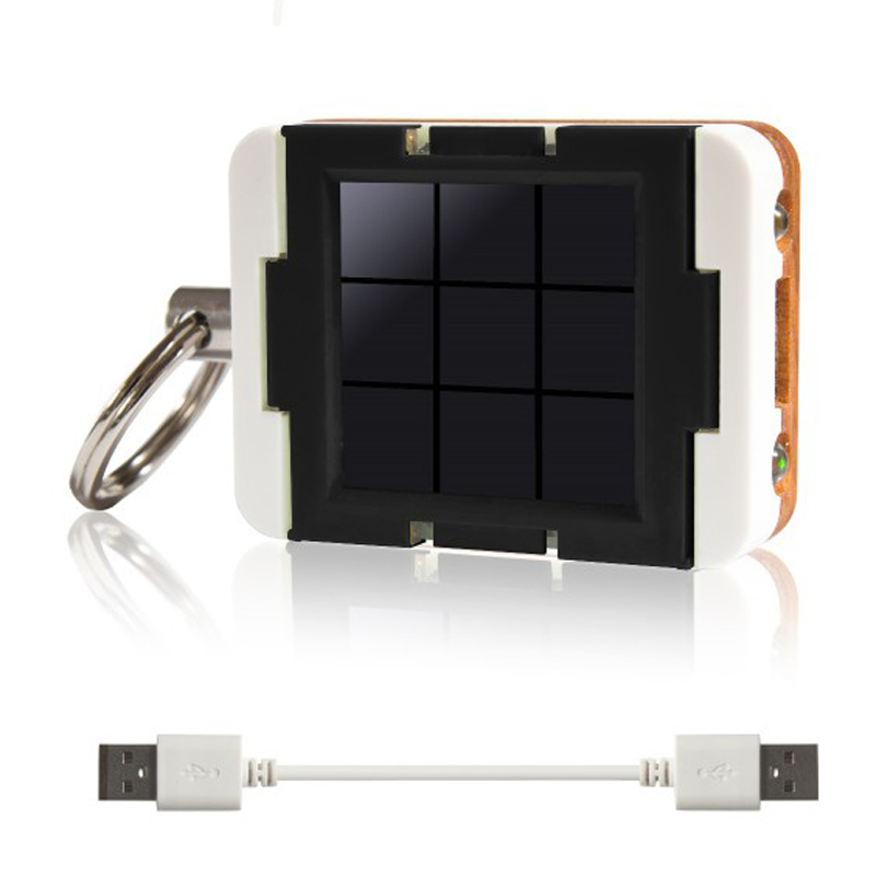 Clicc ClicLite Kirsche "Night" (Black) USB-Solarladegerät