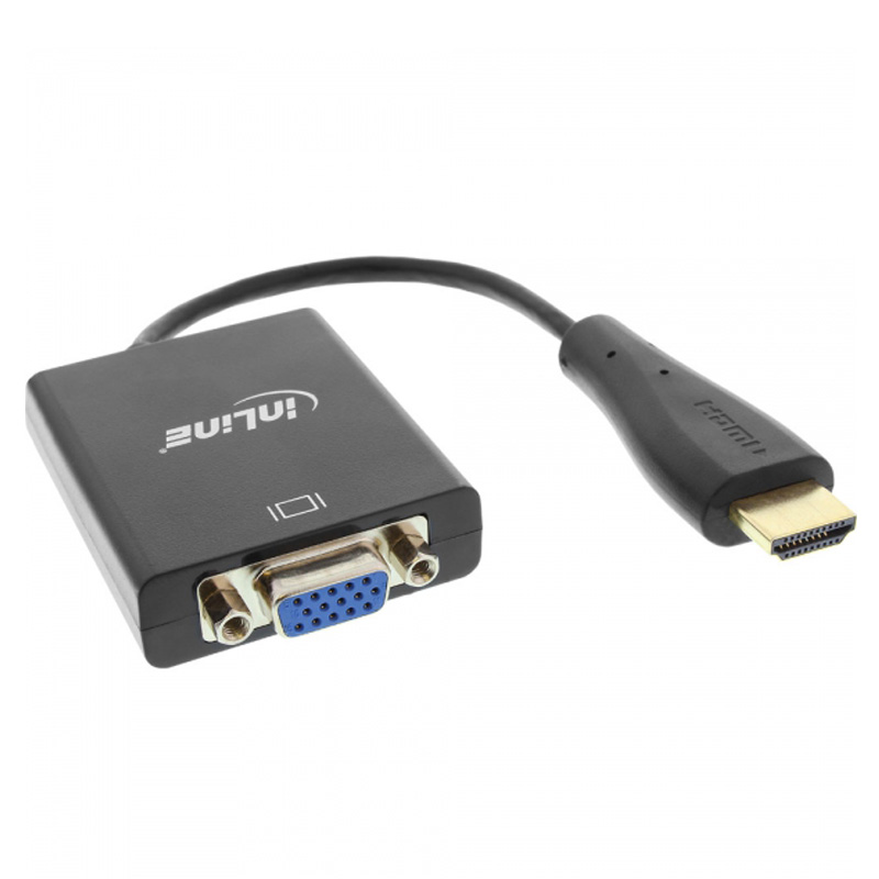 InLine Dongle Konverter HDMI zu VGA