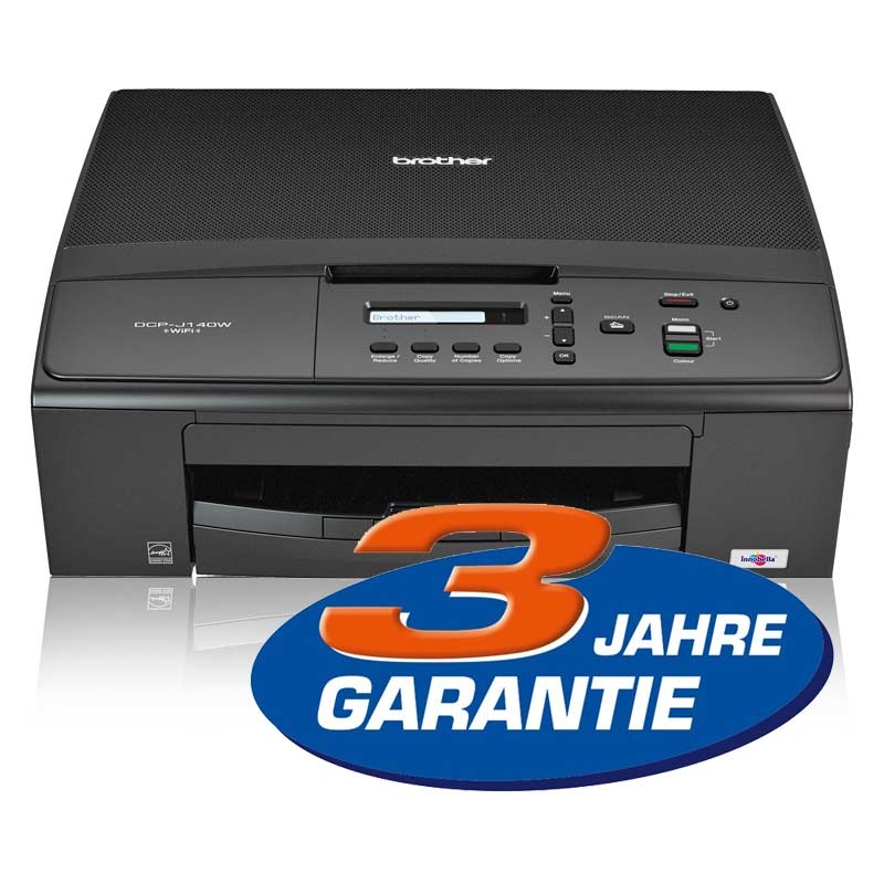 BROTHER DCP-J140W Schwarz Multifunktionsgerät