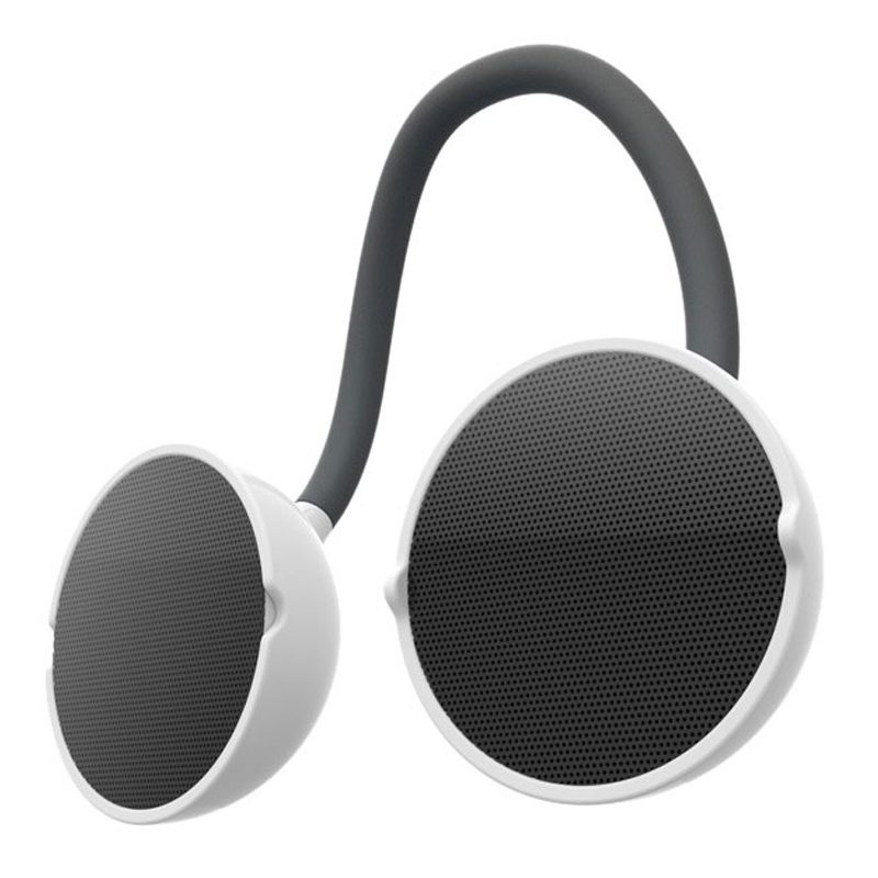 Yamazoki Moktak weiß biegbarer Bluetooth Stereo-Lautsprecher