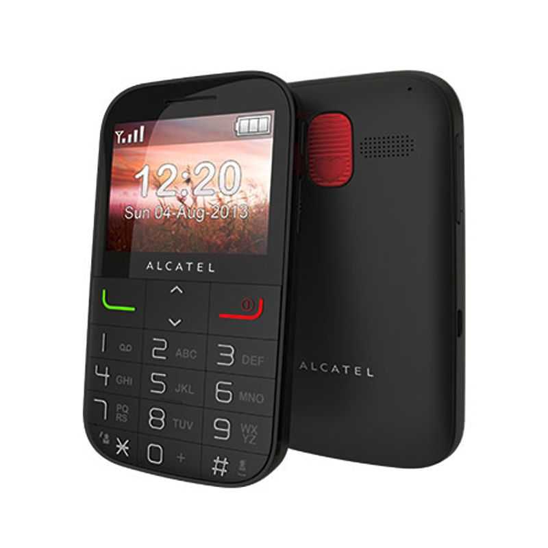 Alcatel One Touch 2000 black Handy