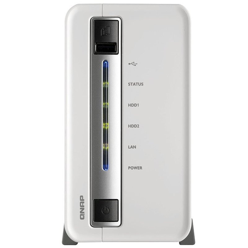 QNAP TS-212E NAS-Gehäuse Gigabit 2-Bay