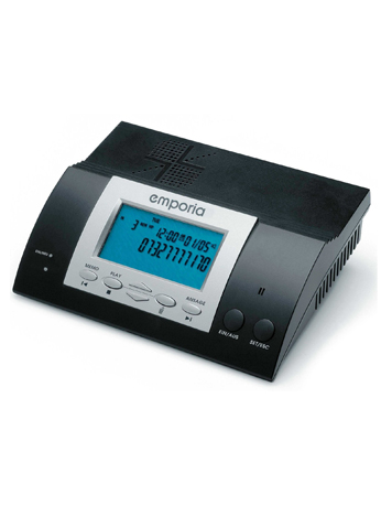 Emporia A10PLUS schwarz Anrufbeantworter