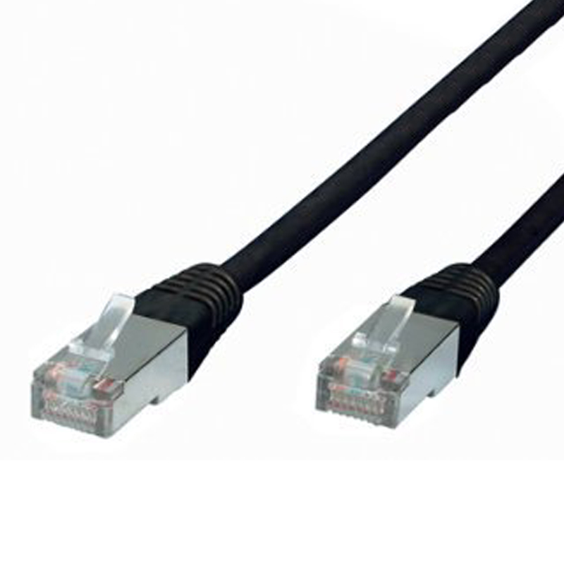 Patchkabel TP Cat6 PIMF 1m schwarz