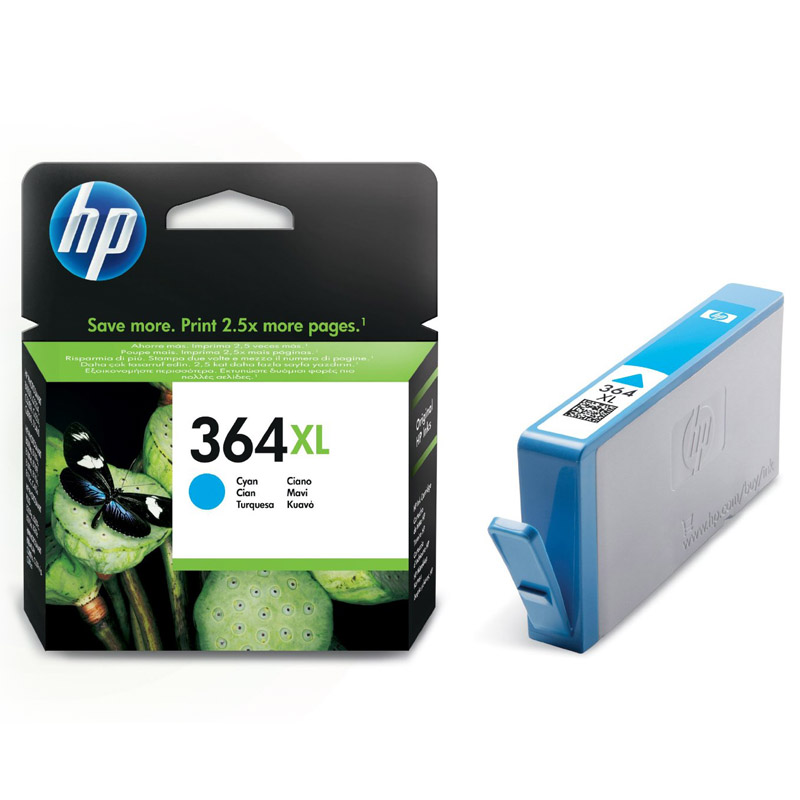 HP Tintenpatrone 364 XL cyan