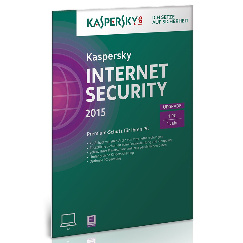 Kaspersky Internet Security 2015 1 User Upgrade