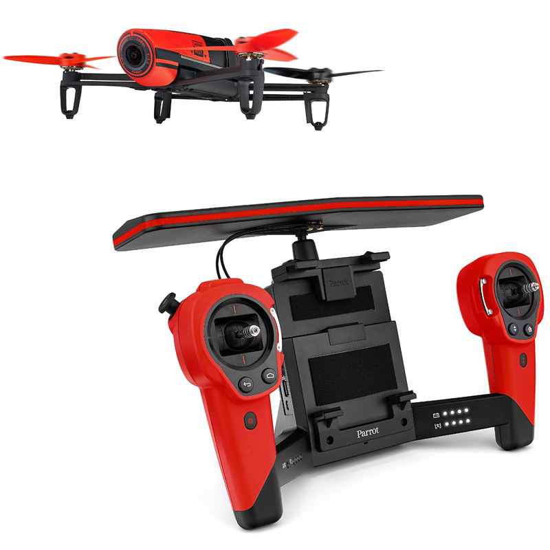 Parrot Bebop Drone + Skycontroller Rot
