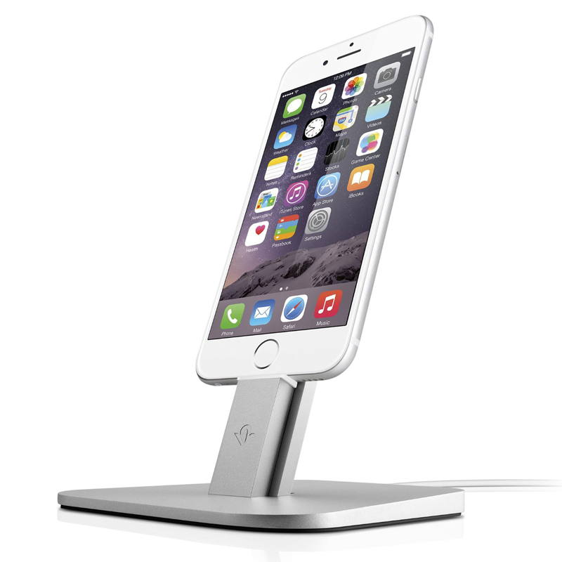 Twelve South HiRise Desktop Stand silber