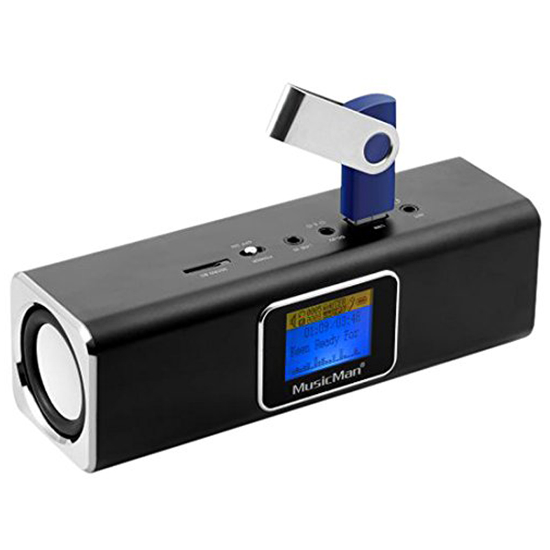 Technaxx MusicMan MA display Soundstation schwarz