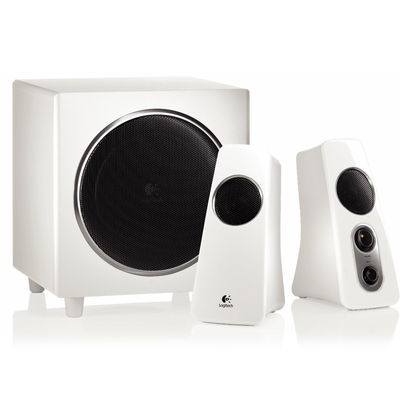 Logitech Z523 weiß 2.1 Lautsprechersystem