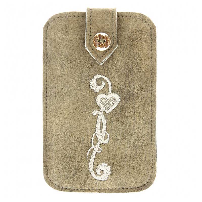 Ohetal Handytasche Lena Hirsch Sämisch Tundra 5 Zoll